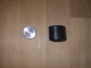 Die Tarpstange ghat einen abziehbaren Fuß.